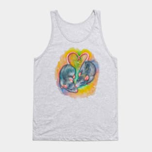 The watercolor rats (mouses) Tank Top